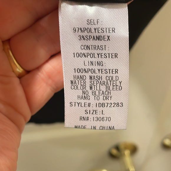 Gorgeous Black occasion dress size L - Picture 9 of 9